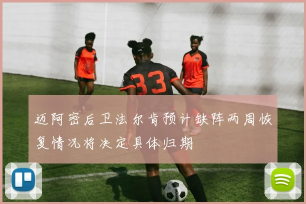 迈阿密后卫法尔肯预计缺阵两周恢复情况将决定具体归期
